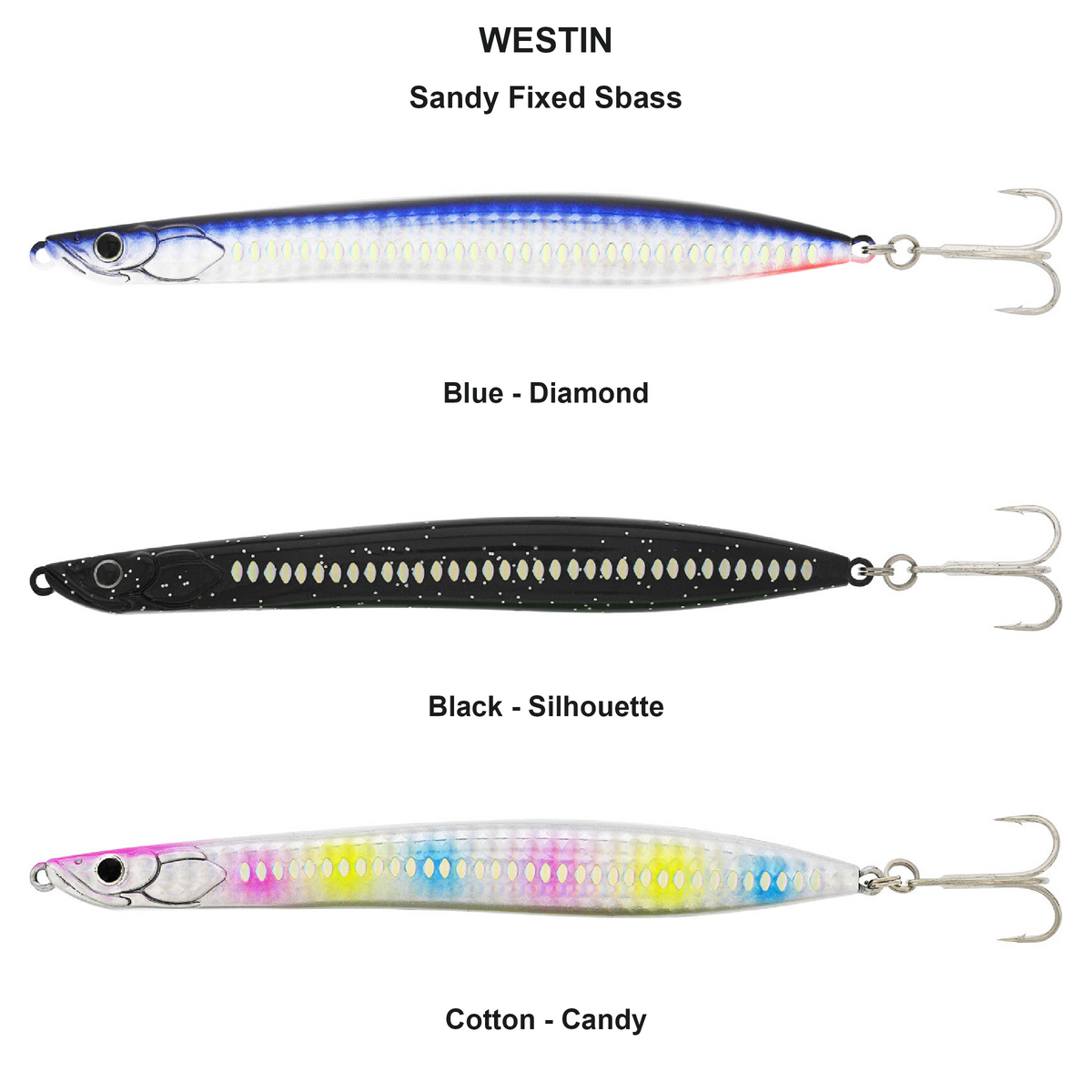 Farveoversigt – Sandy Fixed Sbass