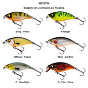 Farveoversigt – Buzzbite Sr Crankbait Low Floating