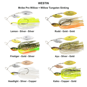 You added <b><u>Mvibe Pro Willow + Willow Tungsten Sinking</u></b> to basket.