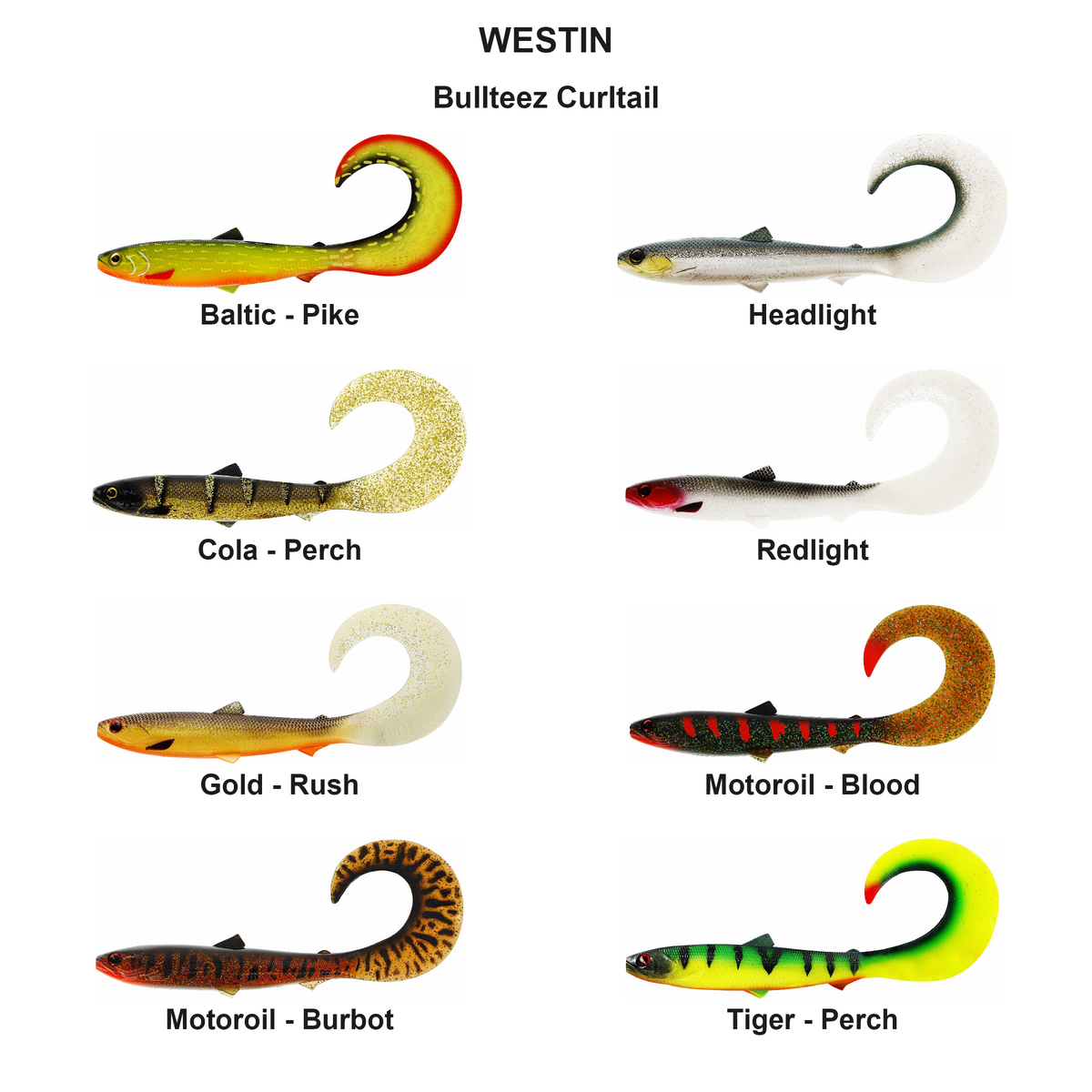 Farveoversigt – Bullteez Curltail