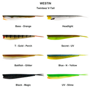 Farveoversigt – Twinteez V-Tail