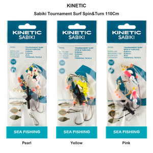You added <b><u>Kinetic Sabiki Tournament Surf Spin&Turn 110Cm</u></b> to basket.