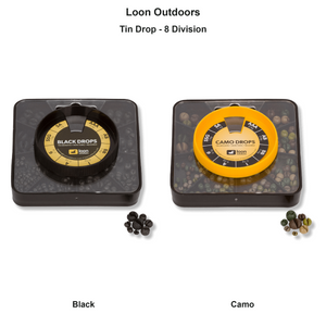 Du tilføjede <b><u>Loon Outdoors Tin Drop - 8 Division</u></b> til kurven.