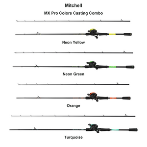 Du tilføjede <b><u>Mitchell MX Pro Colors Casting Combo</u></b> til kurven.
