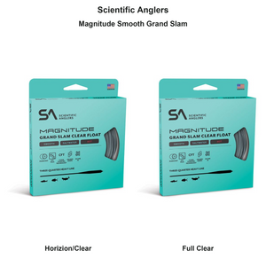 You added <b><u>Scientific Anglers Magnitude Smooth Grand Slam</u></b> to basket.