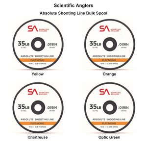 You added <b><u>Scientific Anglers Absolute Shooting Line Bulk Spool</u></b> to basket.