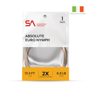 You added <b><u>Scientific Anglers Absolute Euro Nymph Leader 13.5'</u></b> to basket.