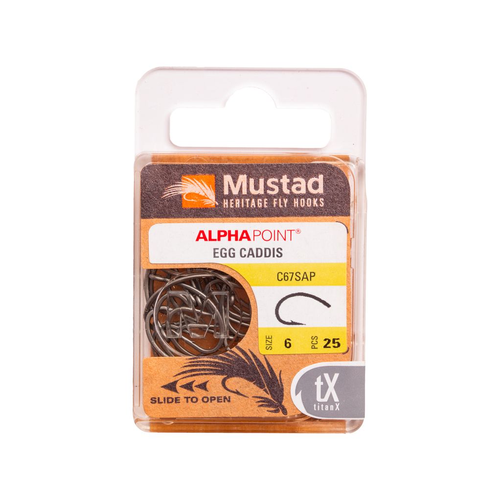 Mustad Heritage C67S Egg/Caddis 4 Alpha point