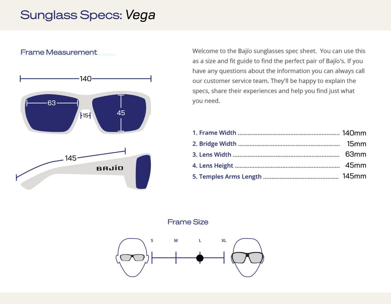 Bajio Vega Black Matte - Copper Glass