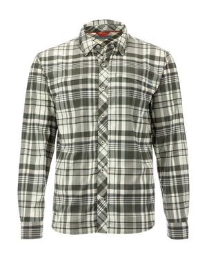Simms BugStopper Shirt Plaid - Foliage Mattress