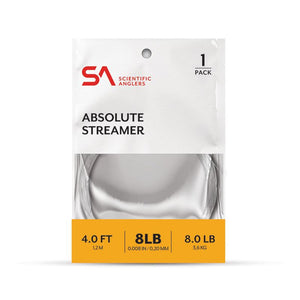 You added <b><u>Scientific Anglers Absolute Streamer Leader 4'</u></b> to basket.