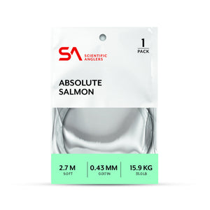 You added <b><u>Absolute Salmon Leader - 15 feet</u></b> to basket.