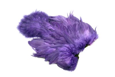 Du tilføjede <b><u>Whiting Rooster Softhackle W Chickabou SH/C White dyed Purple</u></b> til kurven.