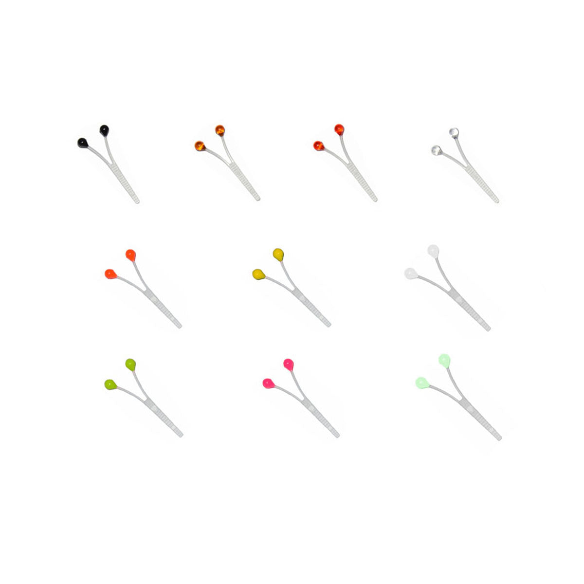 Easy Shrimp Eyes - One Of each color (10 eyes total)