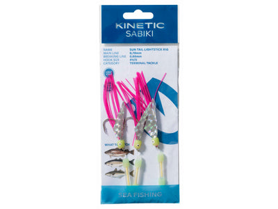 You added <b><u>Kinetic Sabiki Sun Tail Lightstick</u></b> to basket.