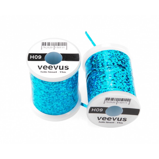 Veevus Holo Tinsel - Teal Blue