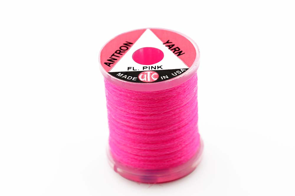 Antron Yarn Spool - Fl. Pink