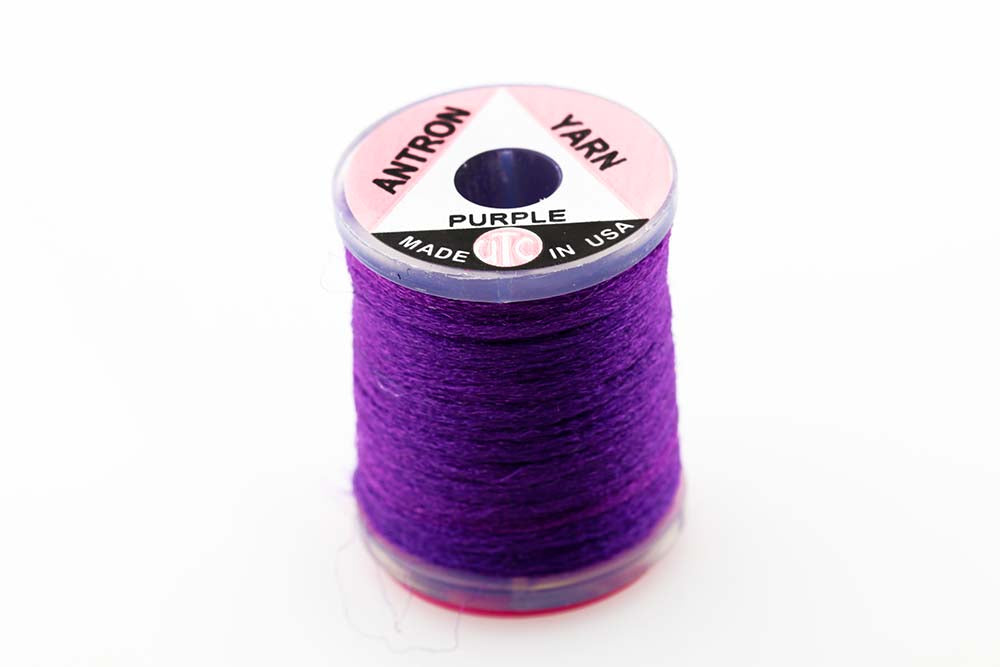 Antron Yarn Spool - Purple