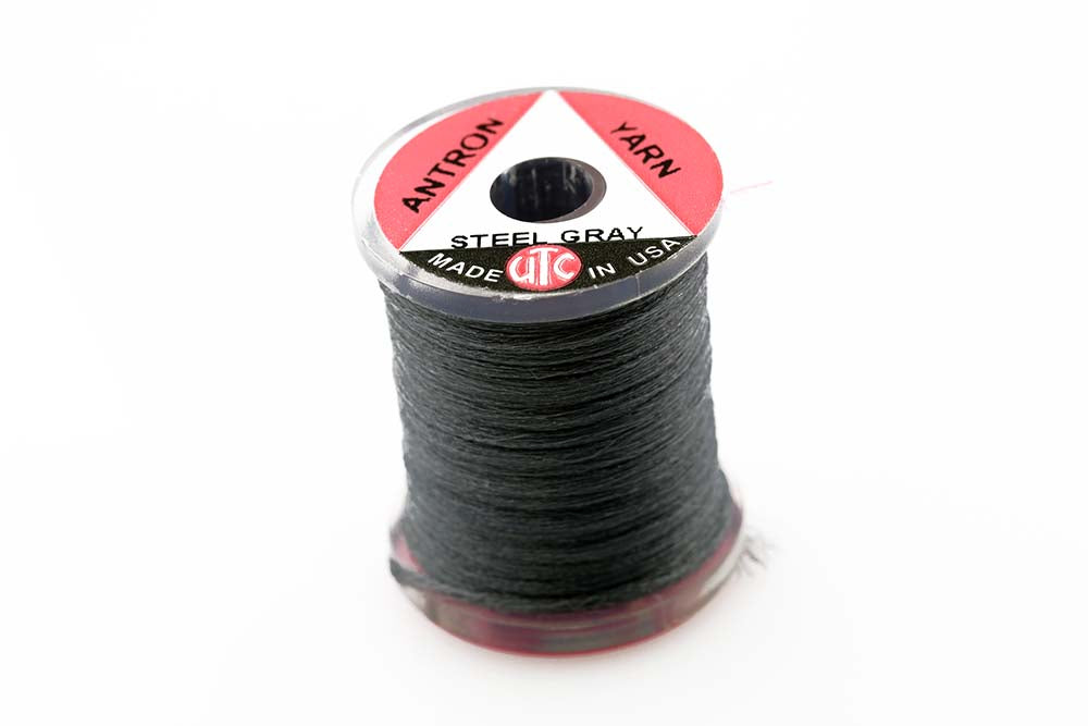 Antron Yarn Spool - Steel Gray