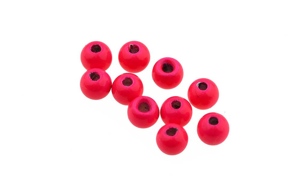 Tungsten Beads - Fl. Pink