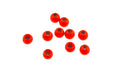 Tungsten Beads - Fl. Orange