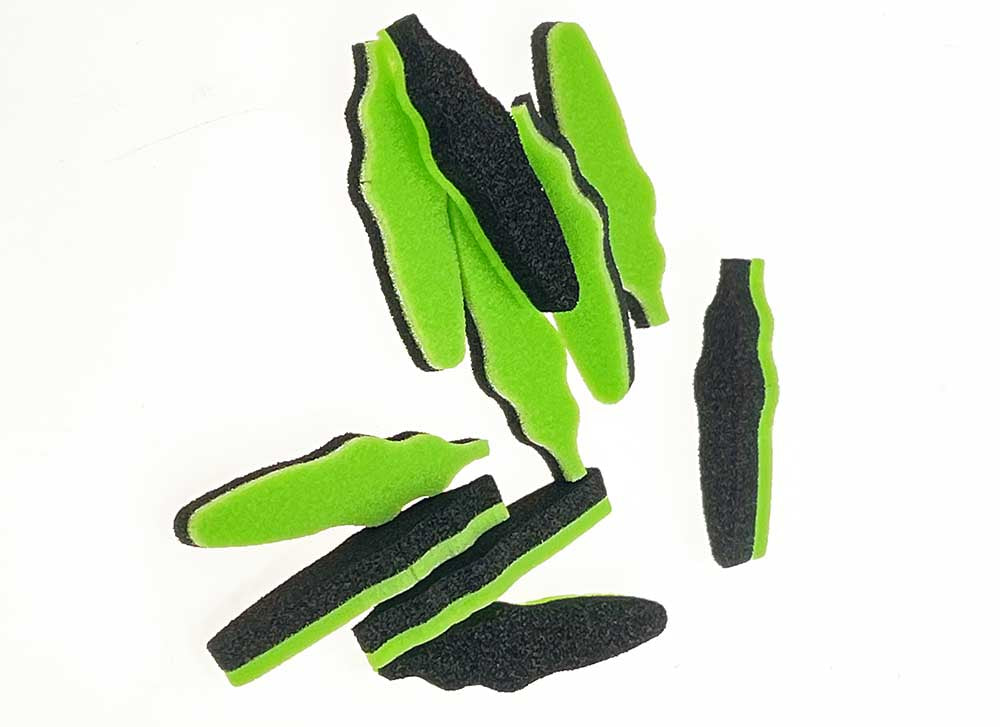 Foam Beetle Body #S - Black/Green