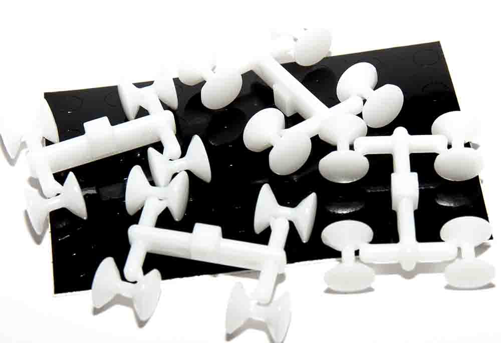 Diamond Fish Eyes - Fluo. white