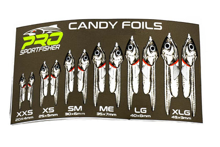 Du tilføjede <b><u>Pro Candy Foils</u></b> til kurven.