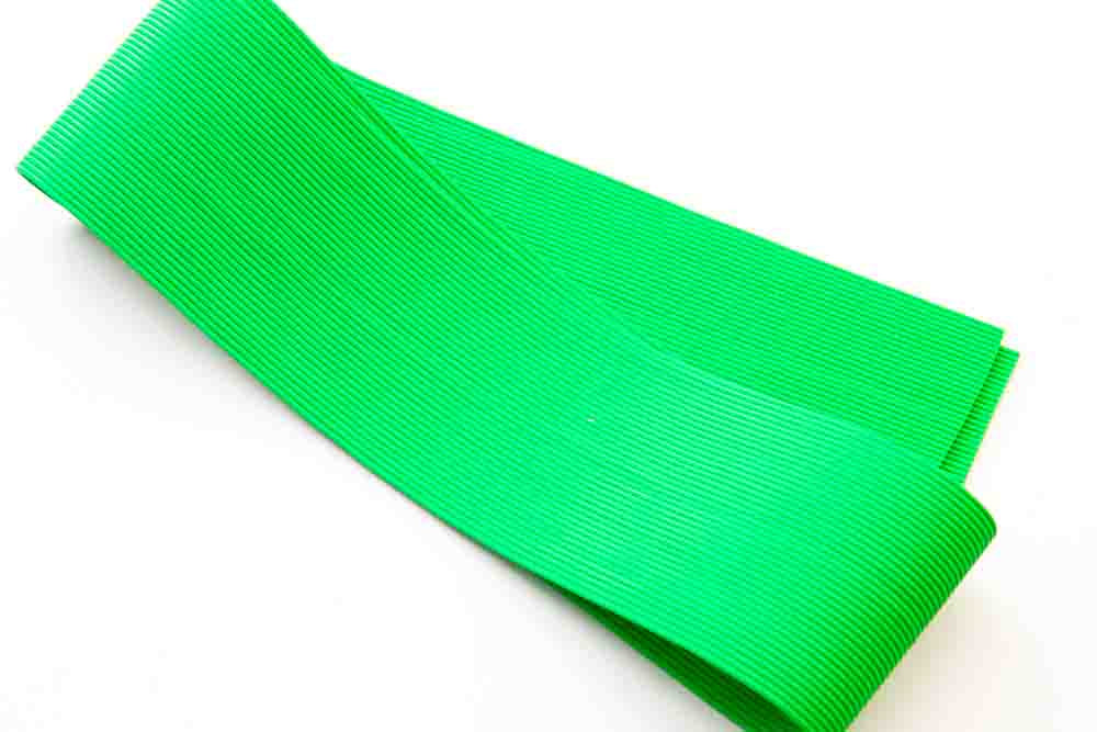 Round Rubber Legs - Neon Green