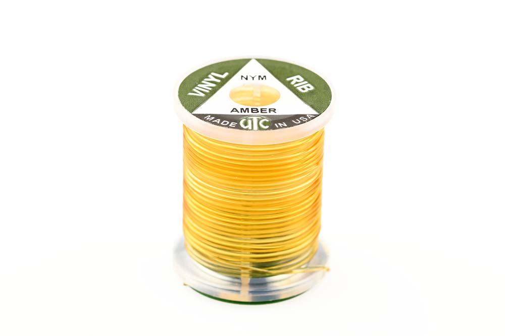 Vinyl Rib Amber Fluebinding Tråd Bindetråd Wapsi