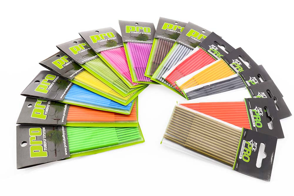 Pro Sportfisher Flexi tube 25/55 sæt. 1 pakke med 12 farver