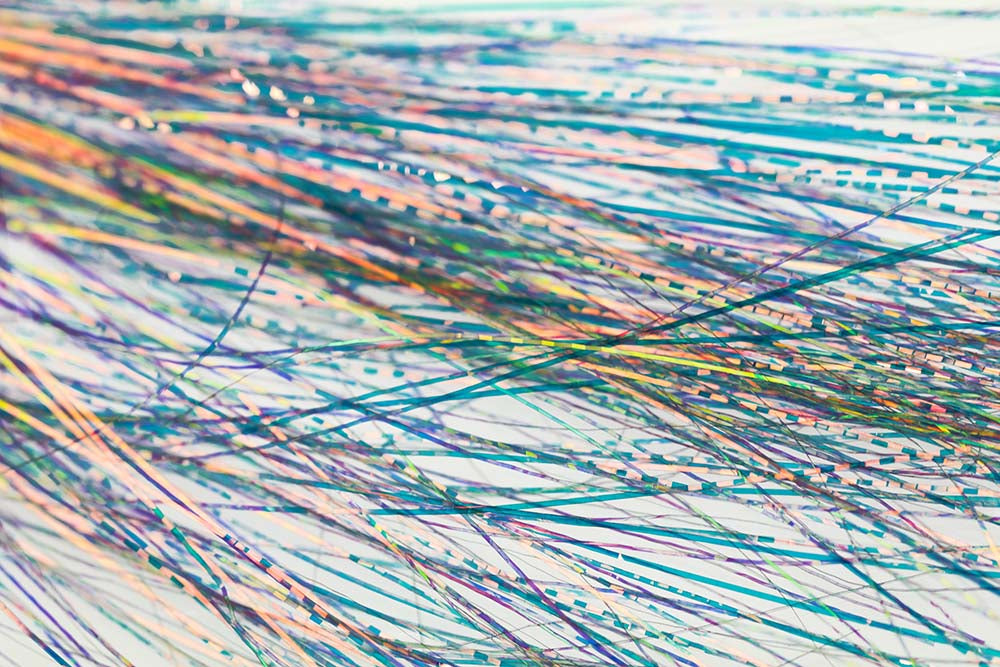 Krinkle Mirror Flash - Peacock