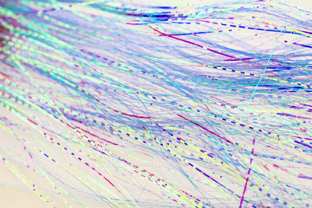 Krinkle Mirror Flash - Blue