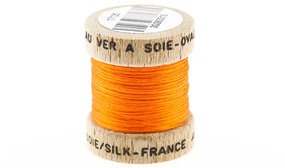 100% Pure French Silk - Orange