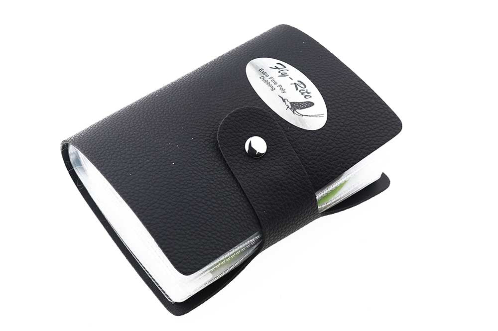 Fly-Rite Leather Wallet Size Dubbing Portfolio - All Colors