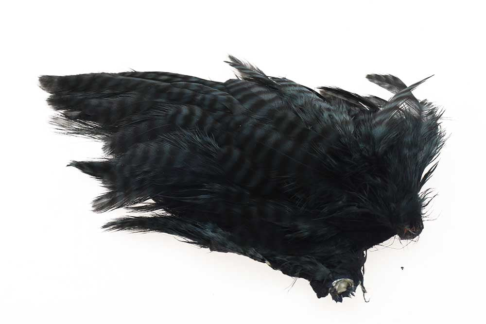Soft hackles - Grizzly Black