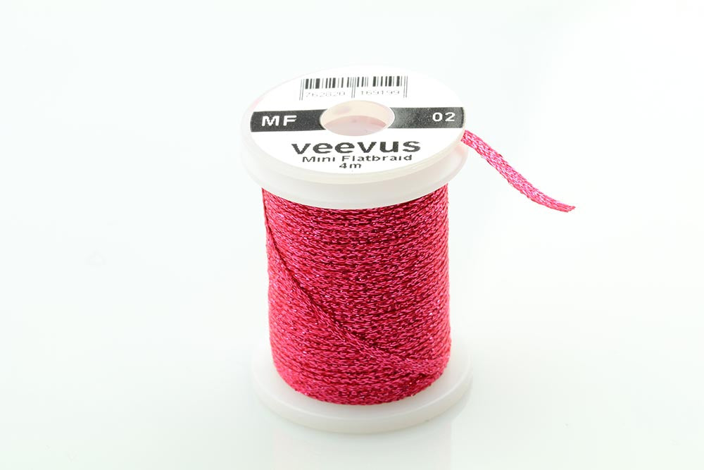 Veevus Mini Flatbraid  - Blood Red