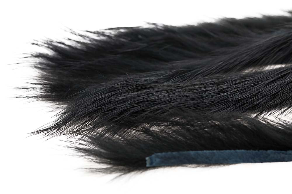 6 mm Rabbit Zonkerstrip - Black – Nordic Anglers