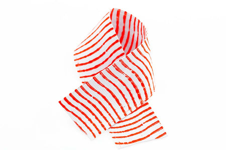 Du tilføjede <b><u>Barred Round Rubber Legs - White/Orange</u></b> til kurven.