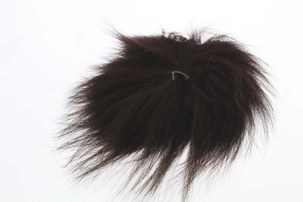 Silver Fox Tail - Black