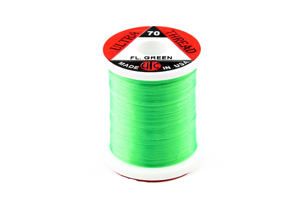 Antron Yarn Spool - Fl. Green
