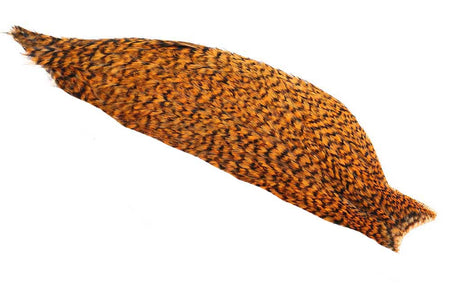You added <b><u>1/2 Whiting American Rooster Cape - Grizzly Shrimp Orange</u></b> to basket.