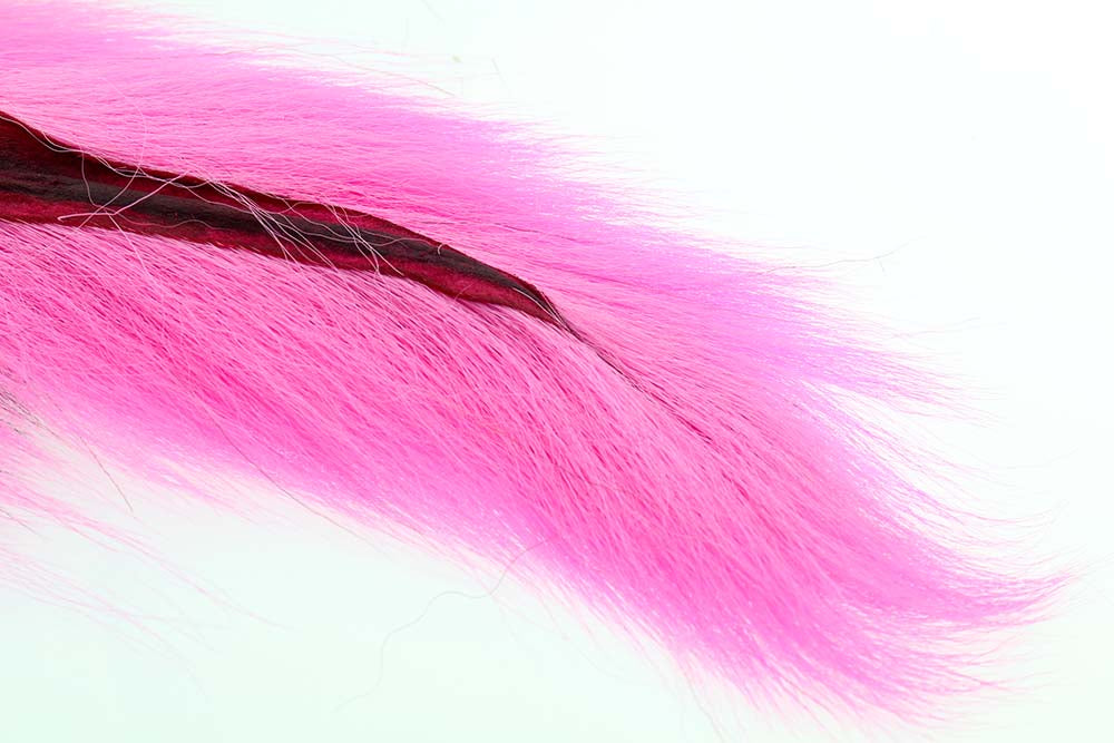 Bucktail Pieces - Fl. Pink