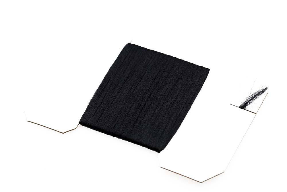 Antron Yarn Card - Black