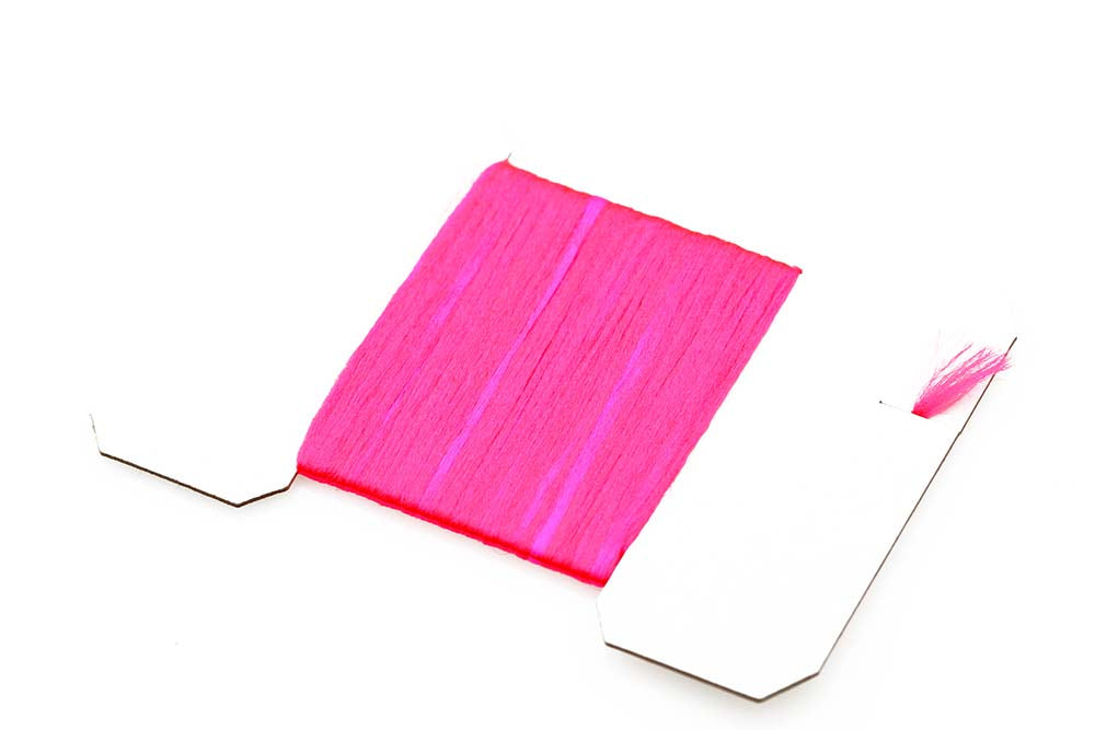 Antron Yarn Card - Fl. Pink