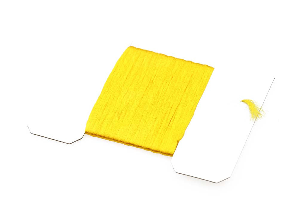 Antron Yarn Card - Golden Yellow