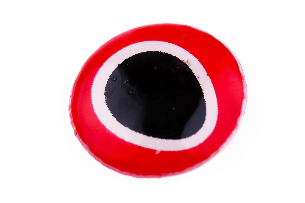 3D Epoxy Eyes - Red/White/Black
