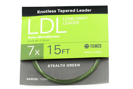 You added <b><u>Tiemco Long Drift Leader (LDL) 13ft 5X (0.14)</u></b> to basket.