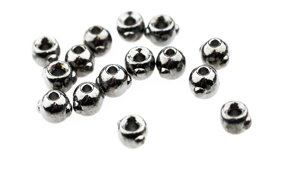 Nymph Head Tungsten Beads - Black