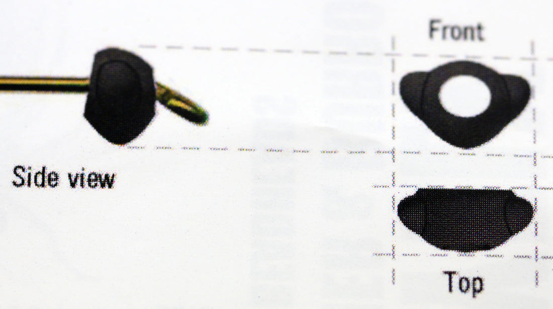 Nymph Head Evolution Mayfly Swimmer - Black